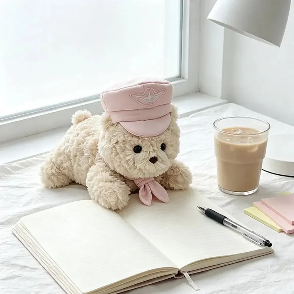 Pink Airline Captain for Bartholomew Bear Plush [JC-JNR-19]